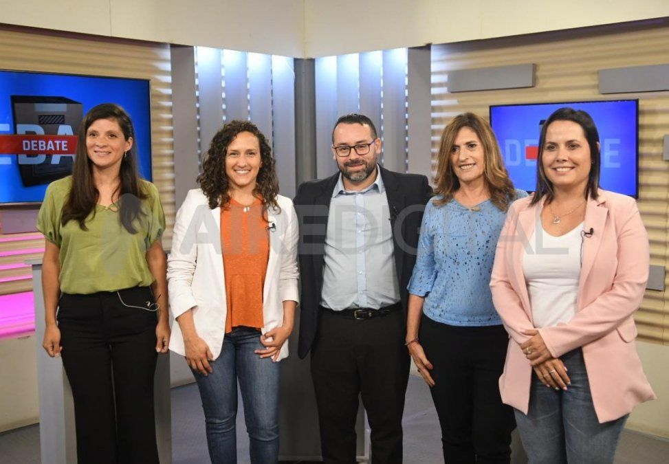 Los candidatos a concejales de la ciudad debatieron por una hora y media en televisión este domingo
