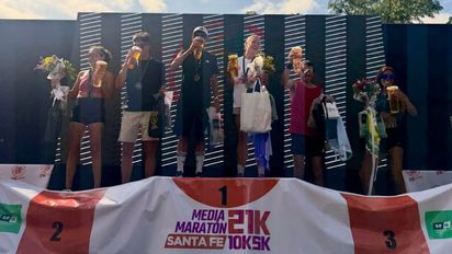 Maratón 21K en Santa Fe: más de 1200 corredores participaron de una jornada con plogging y propuestas saludables