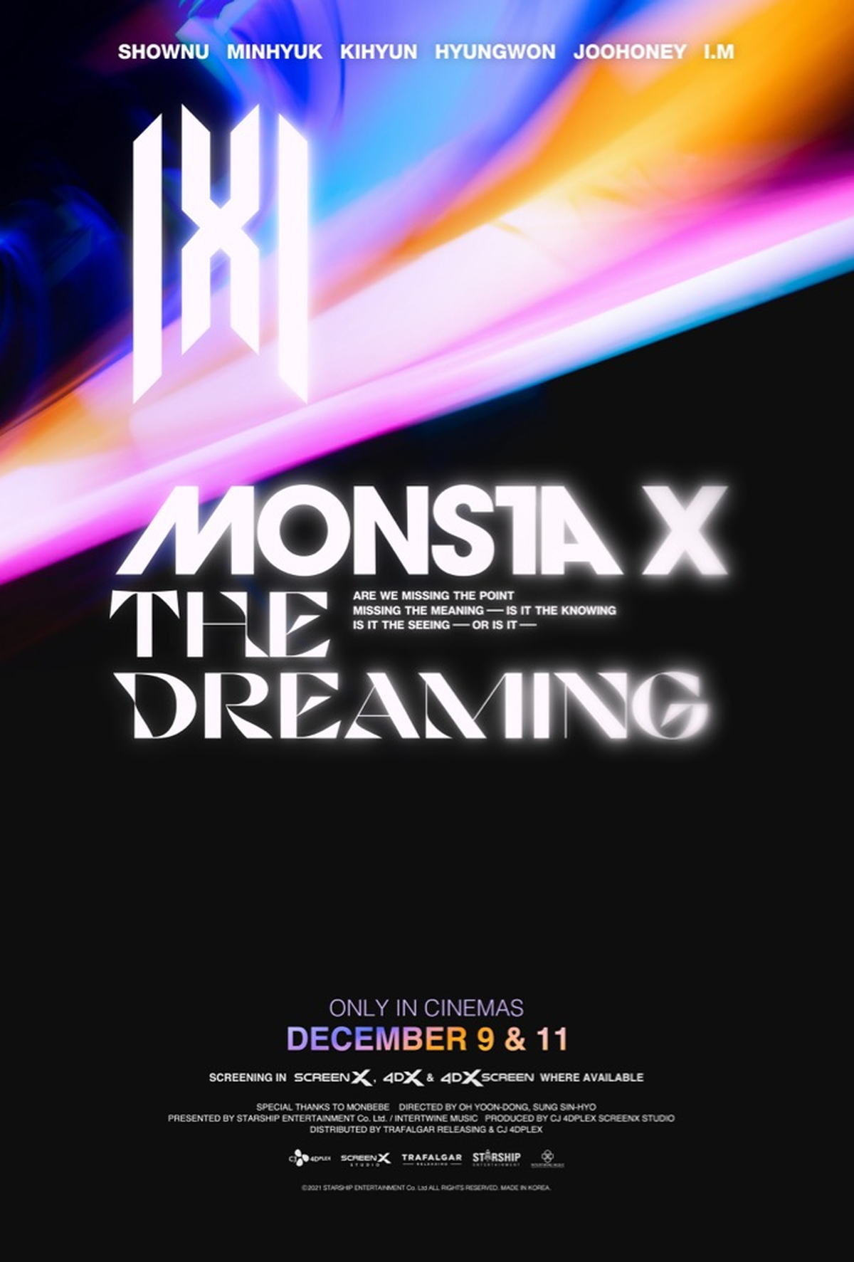 "MONSTA X: THE DREAMING", la pel&iacute;cula de MONSTA X.