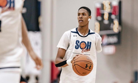 La inspiradora historia de Hansel Emmanuel, el adolescente que quiere alcanzar la NBA con un solo brazo. La inspiradora historia de Hansel Emmanuel, el adolescente que quiere alcanzar la NBA con un solo brazo.