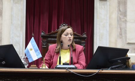 Moreau le reprochó a Milei desconocer cómo funciona la cámara de Diputados. Foto: Victoria Gesualdi. Moreau le reprochó a Milei desconocer cómo funciona la cámara de Diputados. Foto: Victoria Gesualdi.