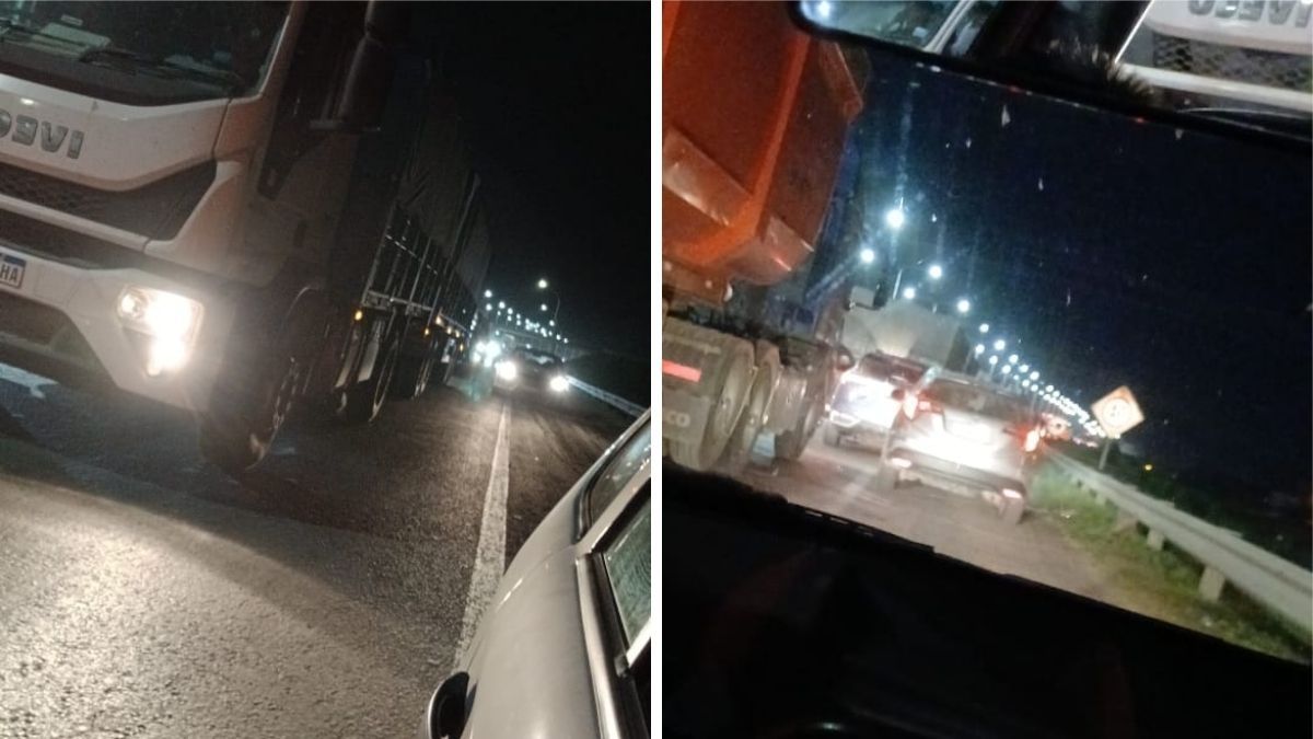 El hecho generó demoras en el tránsito mientras trabajaron los servicios de emergencia y personal policial. El hecho generó demoras en el tránsito mientras trabajaron los servicios de emergencia y personal policial.