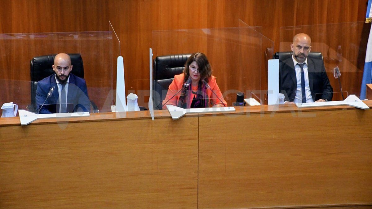 El tribunal leyó la sentencia en el Centro de Justicia Penal.