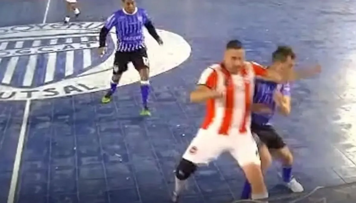 Histórica sanción a un jugador de futsal tras un codazo: sancionado para todo el campeonato.