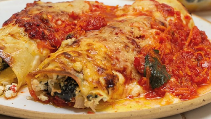 Canelones de espinaca y ricota caseros: la receta fácil y económica