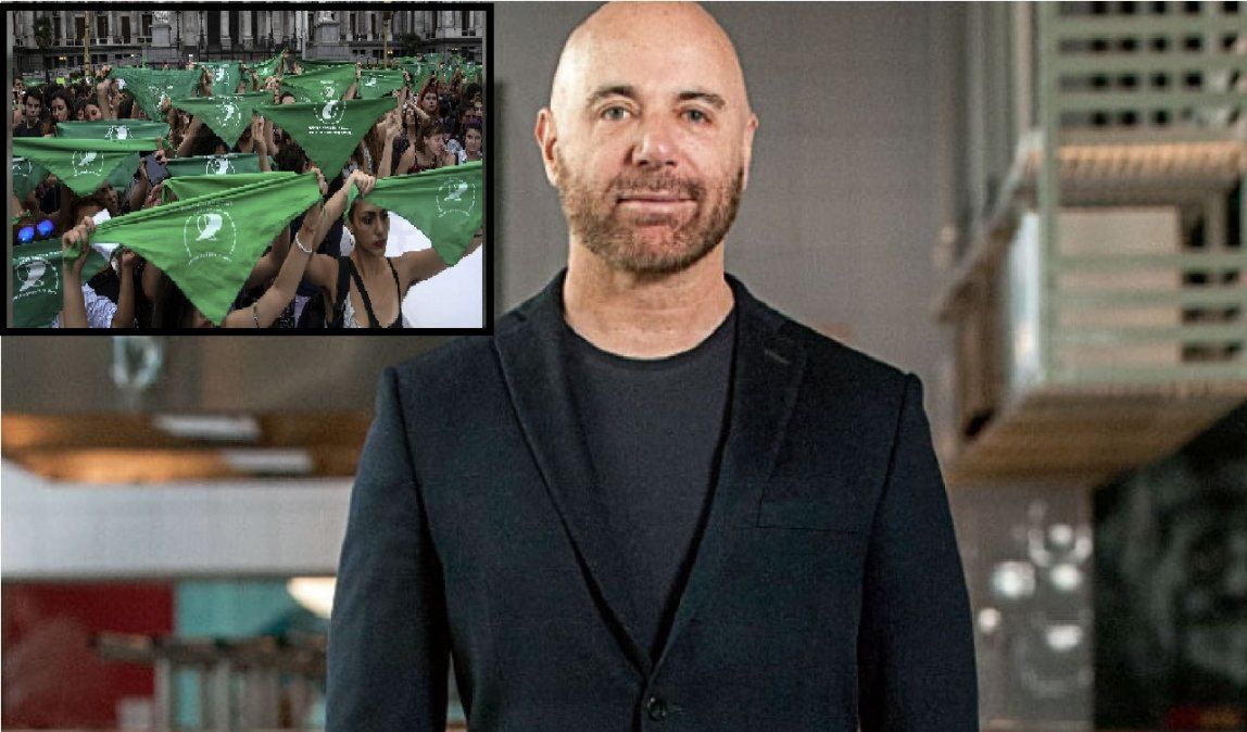 Germán Martitegui se pronunció a favor del aborto: Si los embarazados fuéramos los hombres