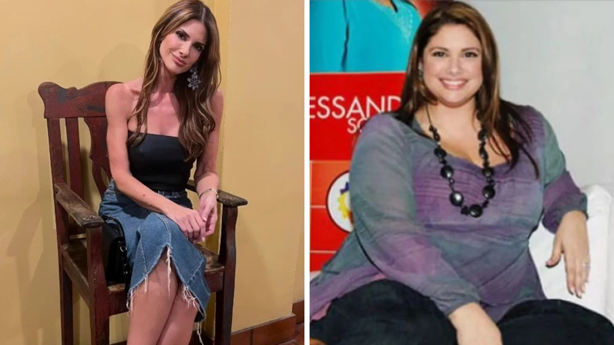 El increíble antes y después de Alessandra Rampolla: cómo hizo para bajar 60 kilos