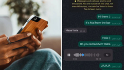 La insólita respuesta que recibió una chica argentina que conoció a un francés en un bar: Señorita, mi esposo dice que no la conoce