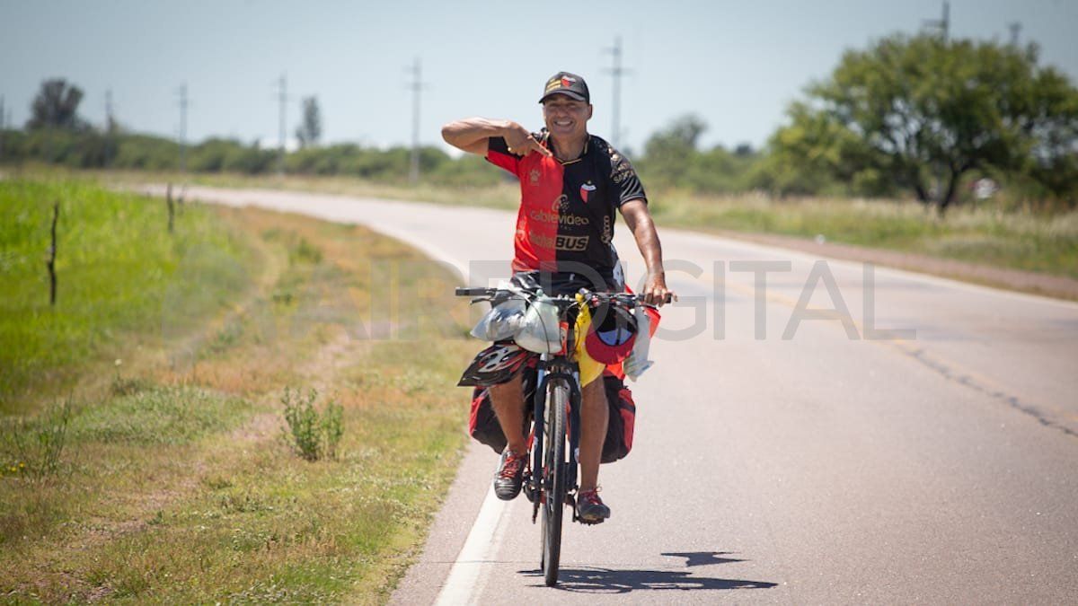 Luego de no poder estar en San Juan (el partido se jugó sin público en las tribunas)