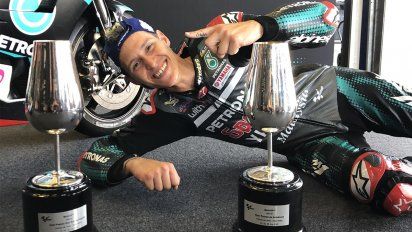 El francés Quartararo ganó en Andalucía y se afirma como líder del MotoGP