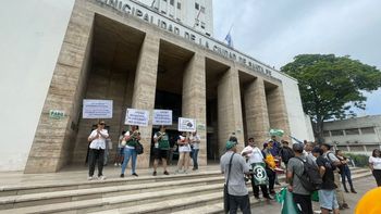 Utram ya llegó a la Municipalidad y se normaliza el tránsito en el microcentro de Santa Fe