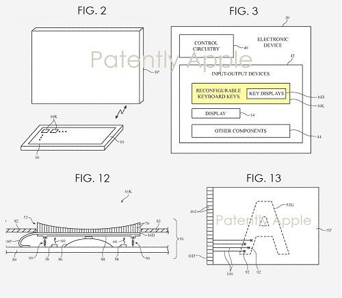 Este teclado contaría con teclas configurables que contienen pequeños paneles para etiquetar su función.