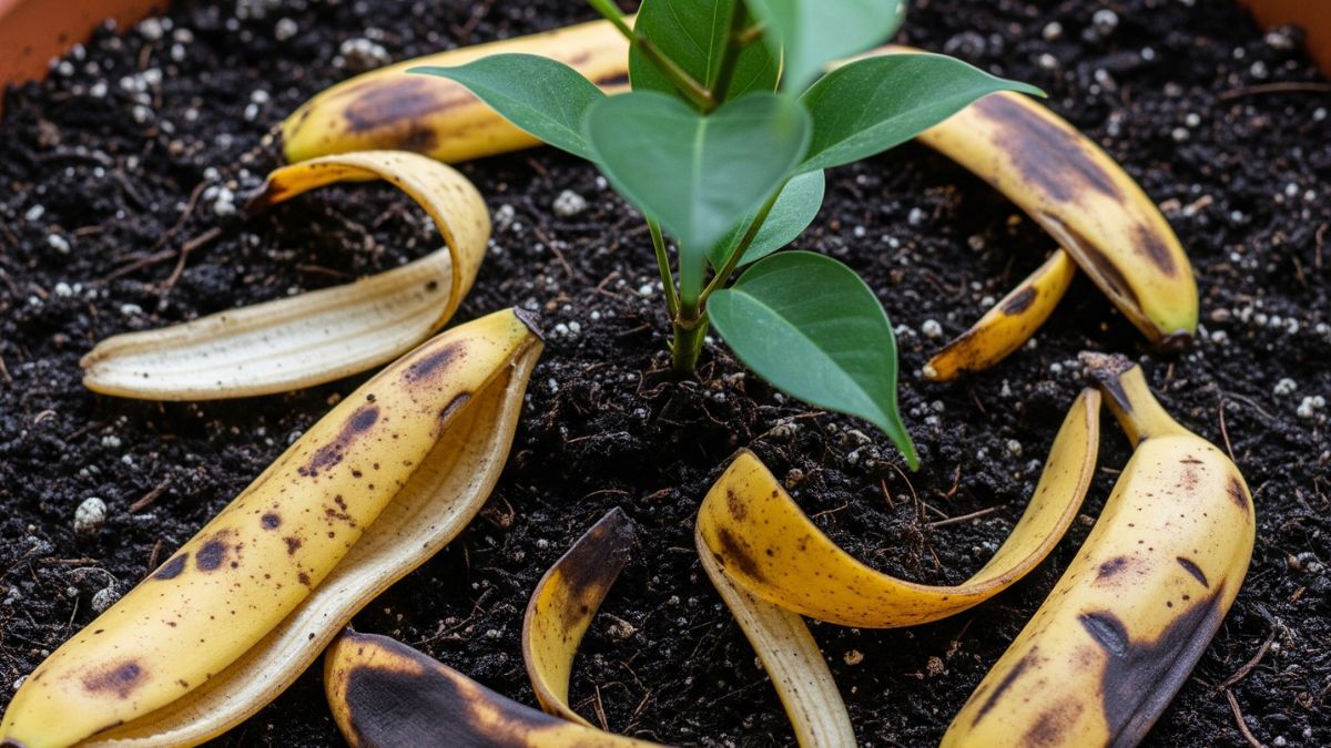 La c&aacute;scara de banana es rica en potasio, f&oacute;sforo y calcio.