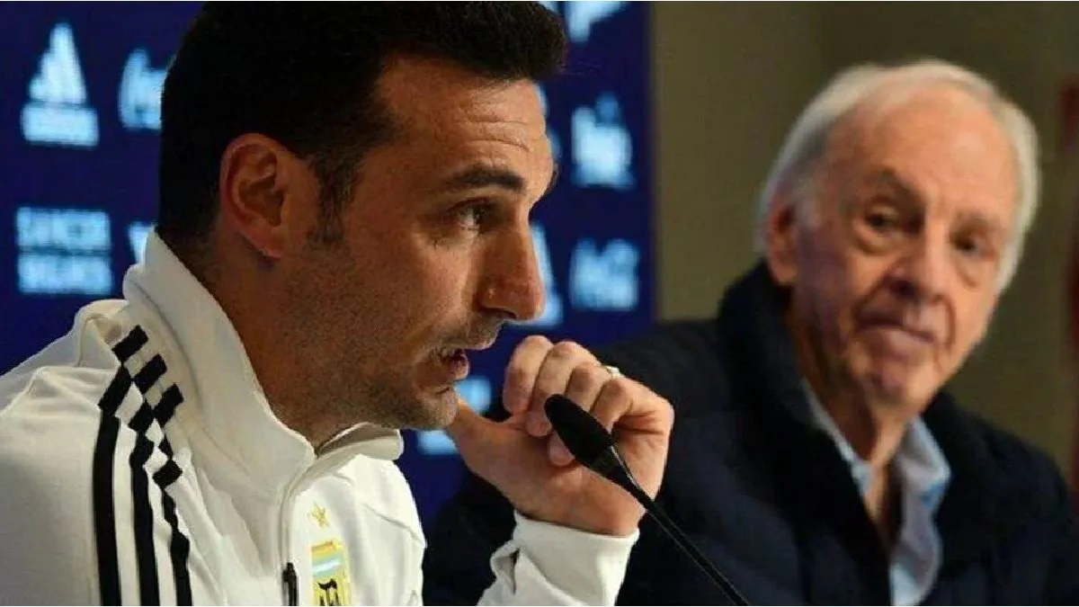 Lionel Scaloni dijo presente en el velorio de César Luis Menotti