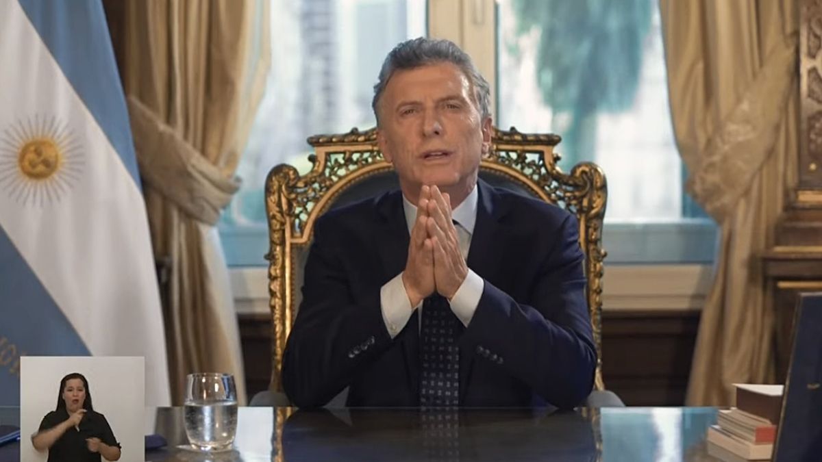Macri lamentó no poder revertir la crisis económica y destacó logros de su gestión