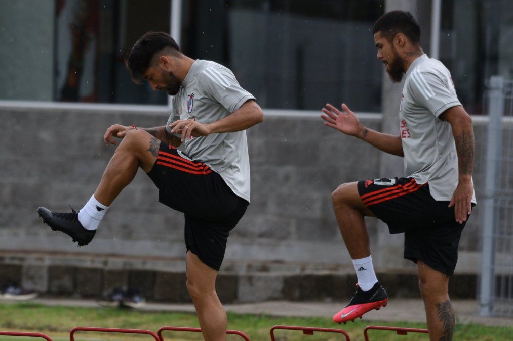 River entrenó de cara al Superclásico de este sábado ante Boca por la Copa Diego Maradona: