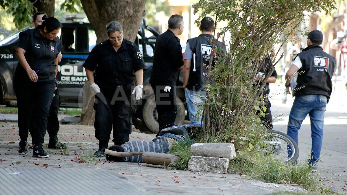 El 66% de los homicidios registrados durante el primer semestre en el departamento La Capital se produjo en la v&iacute;a p&uacute;blica.