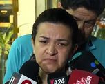 El difícil momento de la familia de Fernando Báez Sosa. El difícil momento de la familia de Fernando Báez Sosa.
