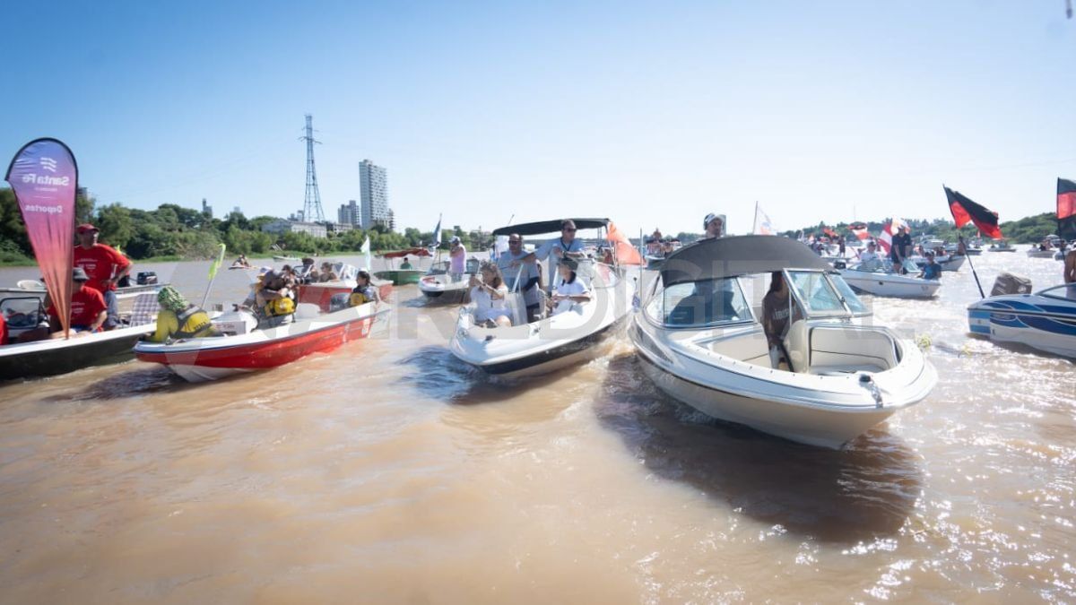 La Maratón Santa Fe-Coronda reúne a miles de fanáticos que disfrutan del río.