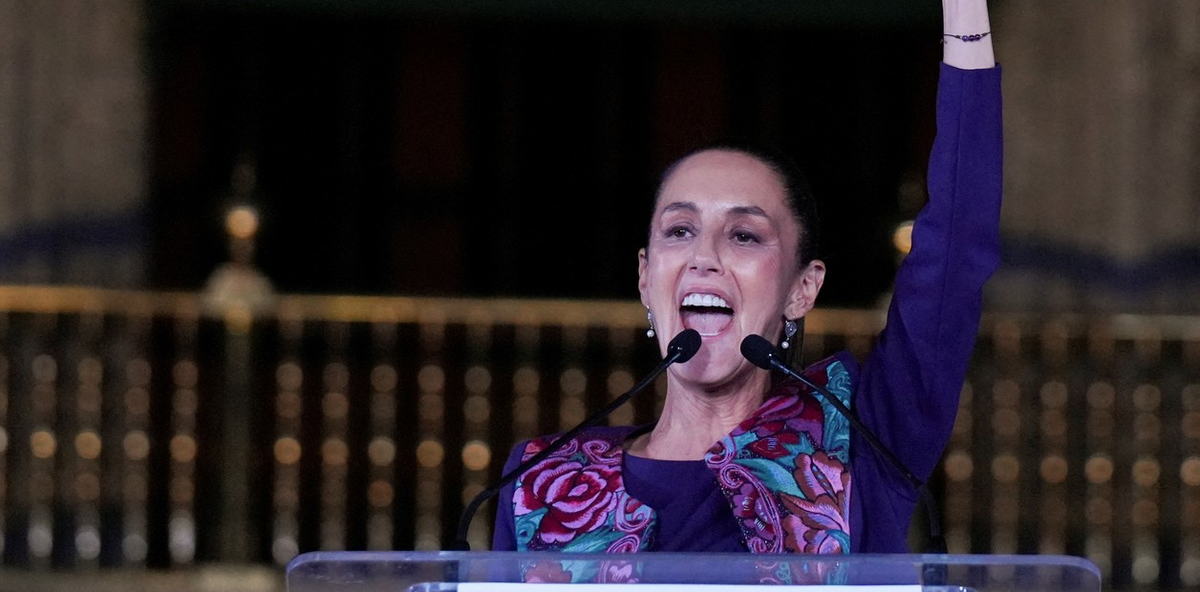 Claudia Sheinbaum, la presidenta electa de México. Claudia Sheinbaum, la presidenta electa de México.