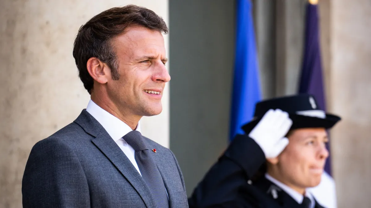 &nbsp;Emmanuel Macron