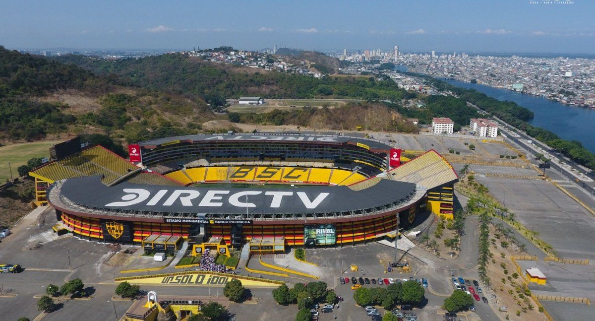 El Estadio Monumental de Guayaquil será la sede de la final de la Copa Libertadores 2022