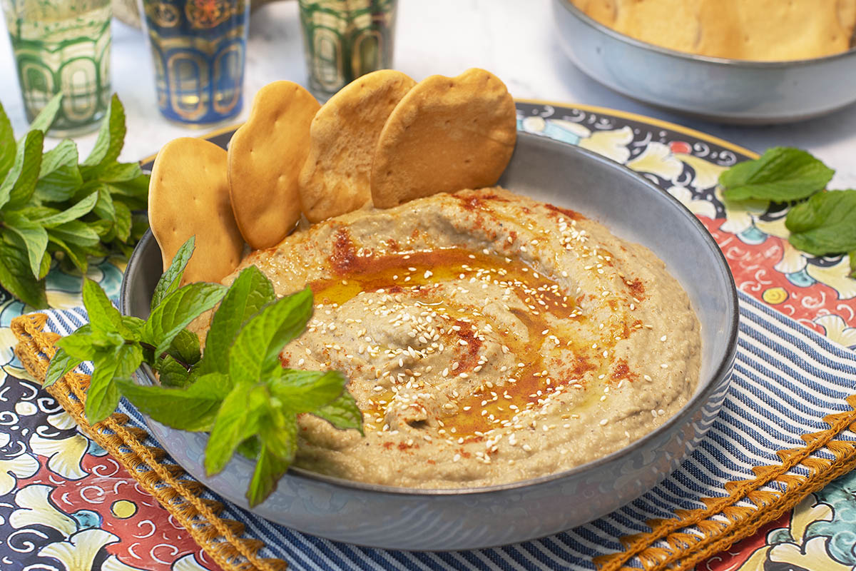 Cómo hacer hummus de berenjena en casa la receta fácil, rica y económica