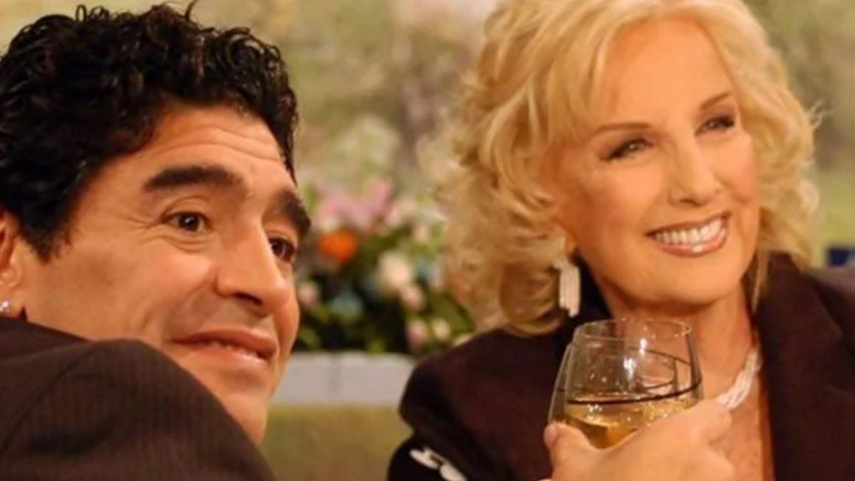 La reacción de Mirtha Legrand por la muerte de Diego Maradona