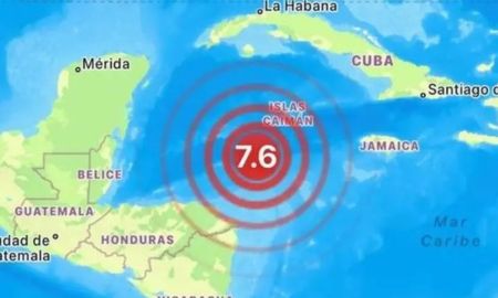 Un sismo de magnitud 7.6 sacudió el mar Caribe: Islas Caimán, Jamaica y Honduras, los más afectados Un sismo de magnitud 7.6 sacudió el mar Caribe: Islas Caimán, Jamaica y Honduras, los más afectados