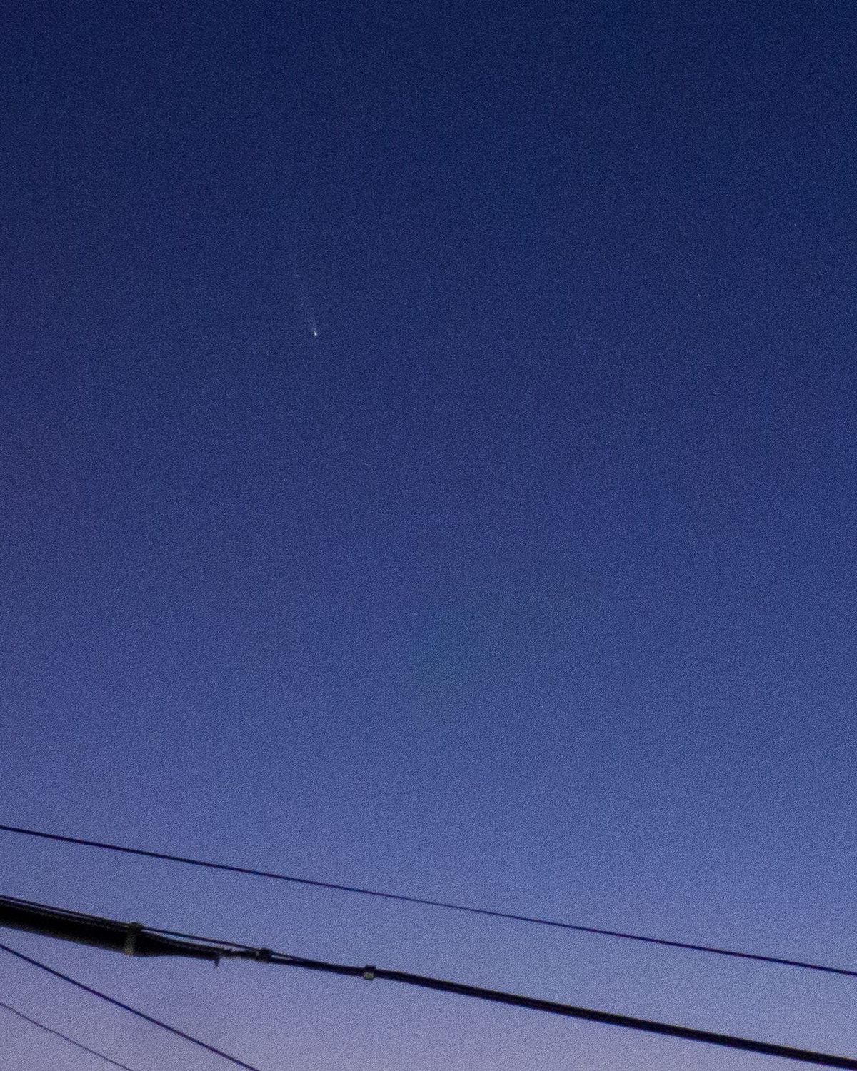 El cometa A3 capturado por el fotógrafo santafesino Cristian Acosta desde Guadalupe Oeste el viernes 27 de septiembre. El cometa A3 capturado por el fotógrafo santafesino Cristian Acosta desde Guadalupe Oeste el viernes 27 de septiembre.
