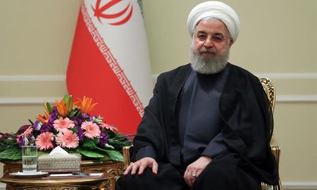 El presidente iraní, Hasán Rohani El presidente iraní, Hasán Rohani
