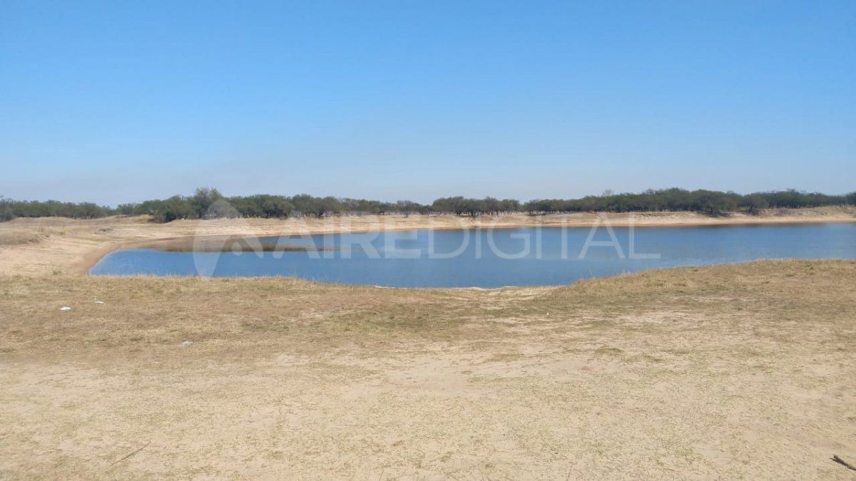 Bajaron la barrera de la laguna La Ollita y le colocaron un candado.&nbsp;