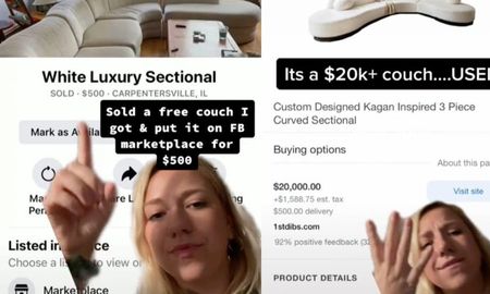 vendio su sillon por 500 dolares, se entero luego que valia mas de 20 mil y su reaccion es furor en las redes vendio su sillon por 500 dolares, se entero luego que valia mas de 20 mil y su reaccion es furor en las redes