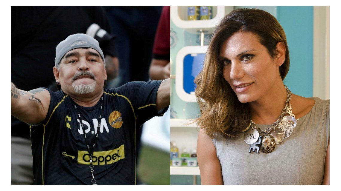 Polémicas declaraciones de Diego Maradona: Habló de Flor de la V y la invitó a jugar “un partido de fútbol”