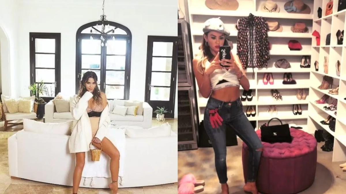 Así es la casa de Karina Jelinek.