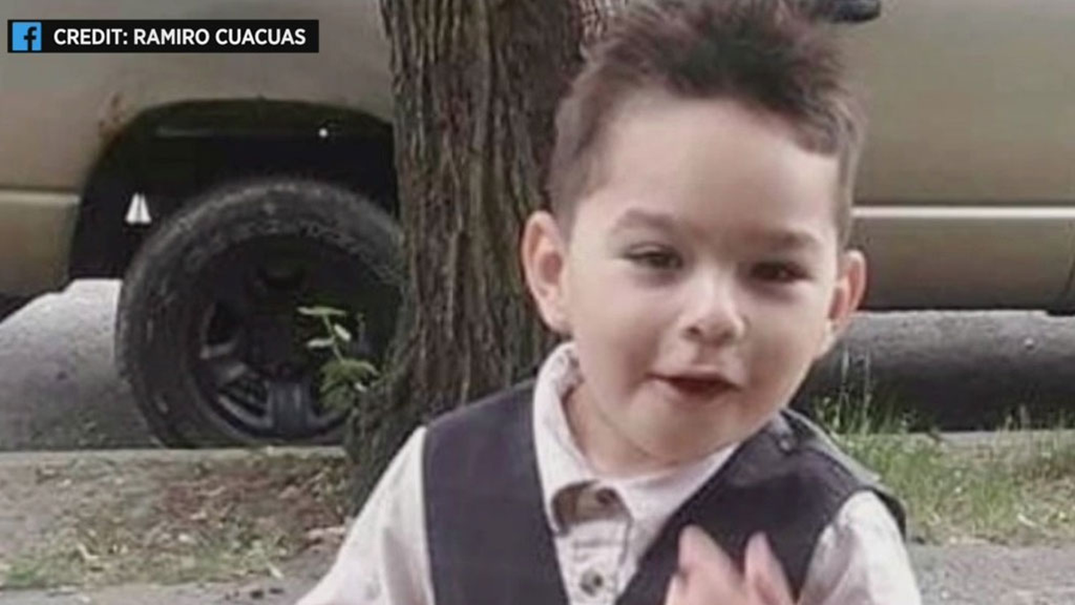 El pequeño Peter Cuacuas pesaba solo 15 kilos.