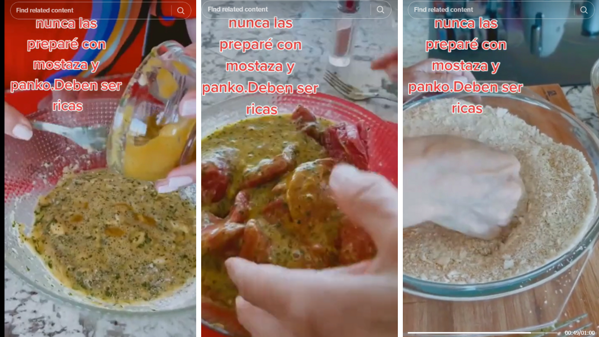La receta de las milanesas virales de Claudia Villafañe. La receta de las milanesas virales de Claudia Villafañe.