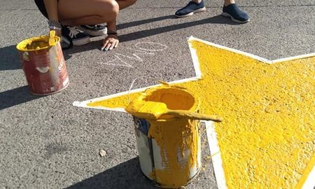 pintaran una estrella amarilla en homenaje a fran sueldo pintaran una estrella amarilla en homenaje a fran sueldo