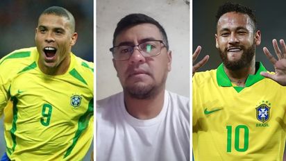 Nació en Santa Fe, pero es fanático de Brasil: 