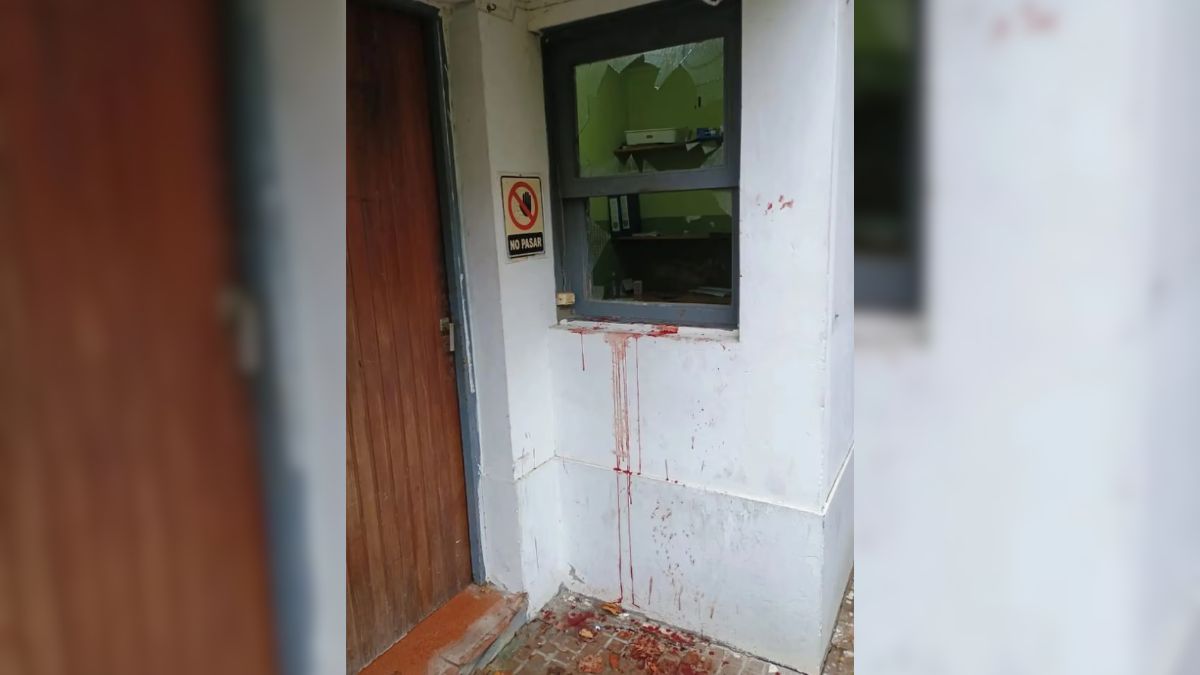 Morgue de La Plata: la mujer destrozó varias instalaciones del lugar hasta autolesionarse. Morgue de La Plata: la mujer destrozó varias instalaciones del lugar hasta autolesionarse. 