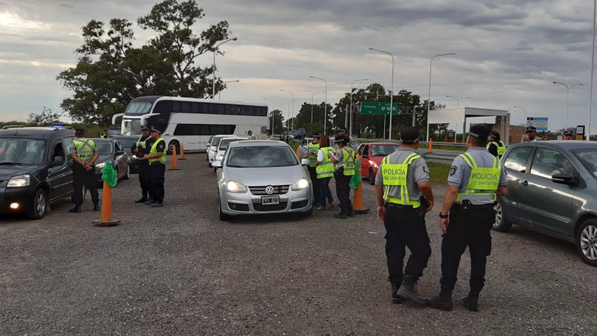 Procedimiento. En horas de la ma&ntilde;ana los automovilistas se vieron sorprendidos por el control.&nbsp;