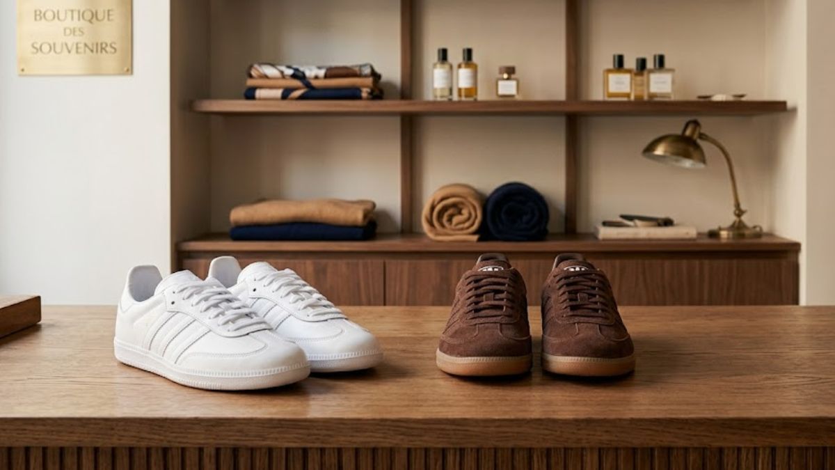El adios a las zapatillas blancas.