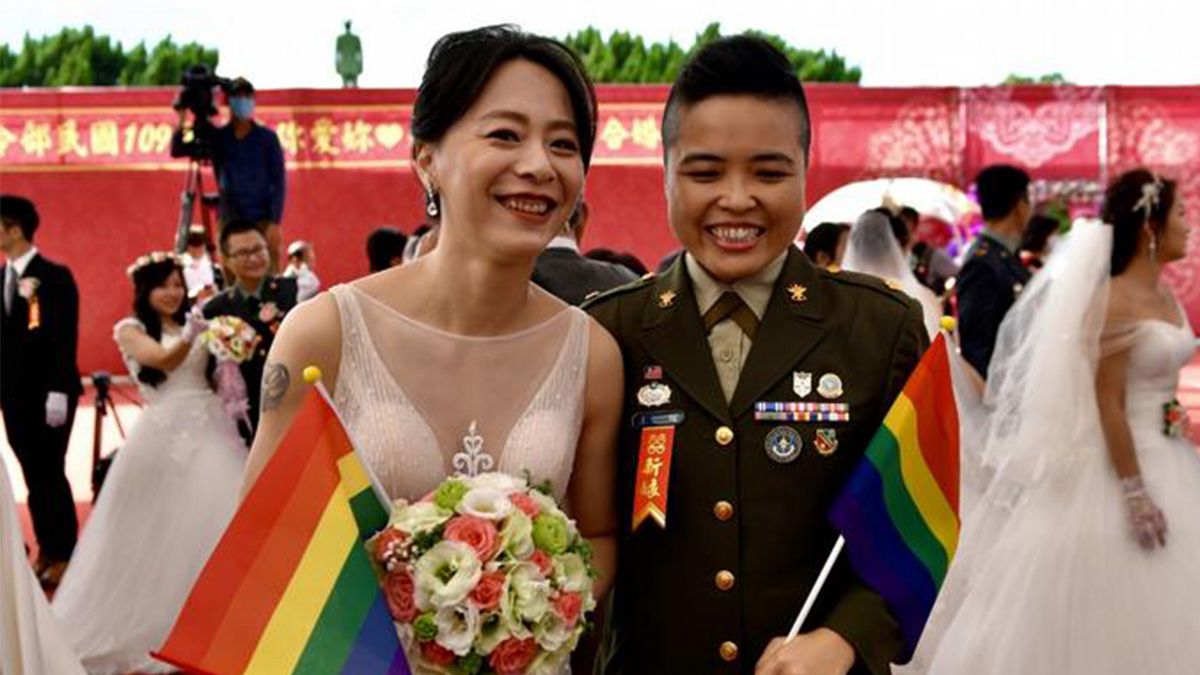 En la base militar de Taoyuan se dieron el «sí