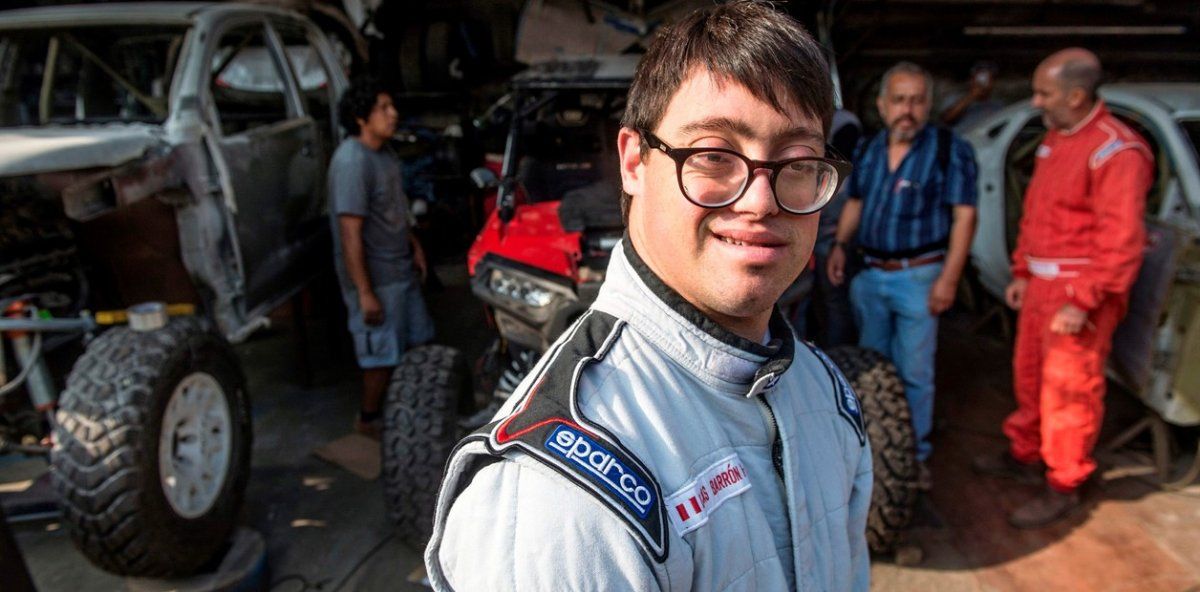 La historia de Lucas Barrón, el primer corredor con Síndrome de Down que competirá en el Dakar
