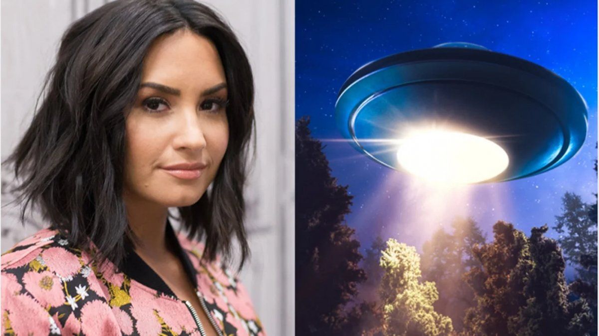Demi Lovato publicó fotos de un supuesto Ovni &nbsp;