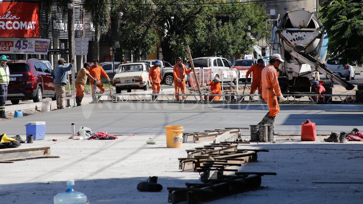 Exrotonda de Unión: este viernes se habilitará un nuevo tramo y prevén terminar la obra los primeros días de abril