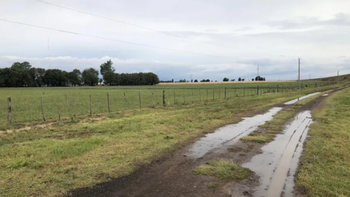 Algunas localidades de Santa Fe registraron grandes acumulados de lluvia.