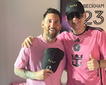 Se filtró la foto que Bizarrap no quería que vean: sin lentes ni gorra junto a Lionel Messi