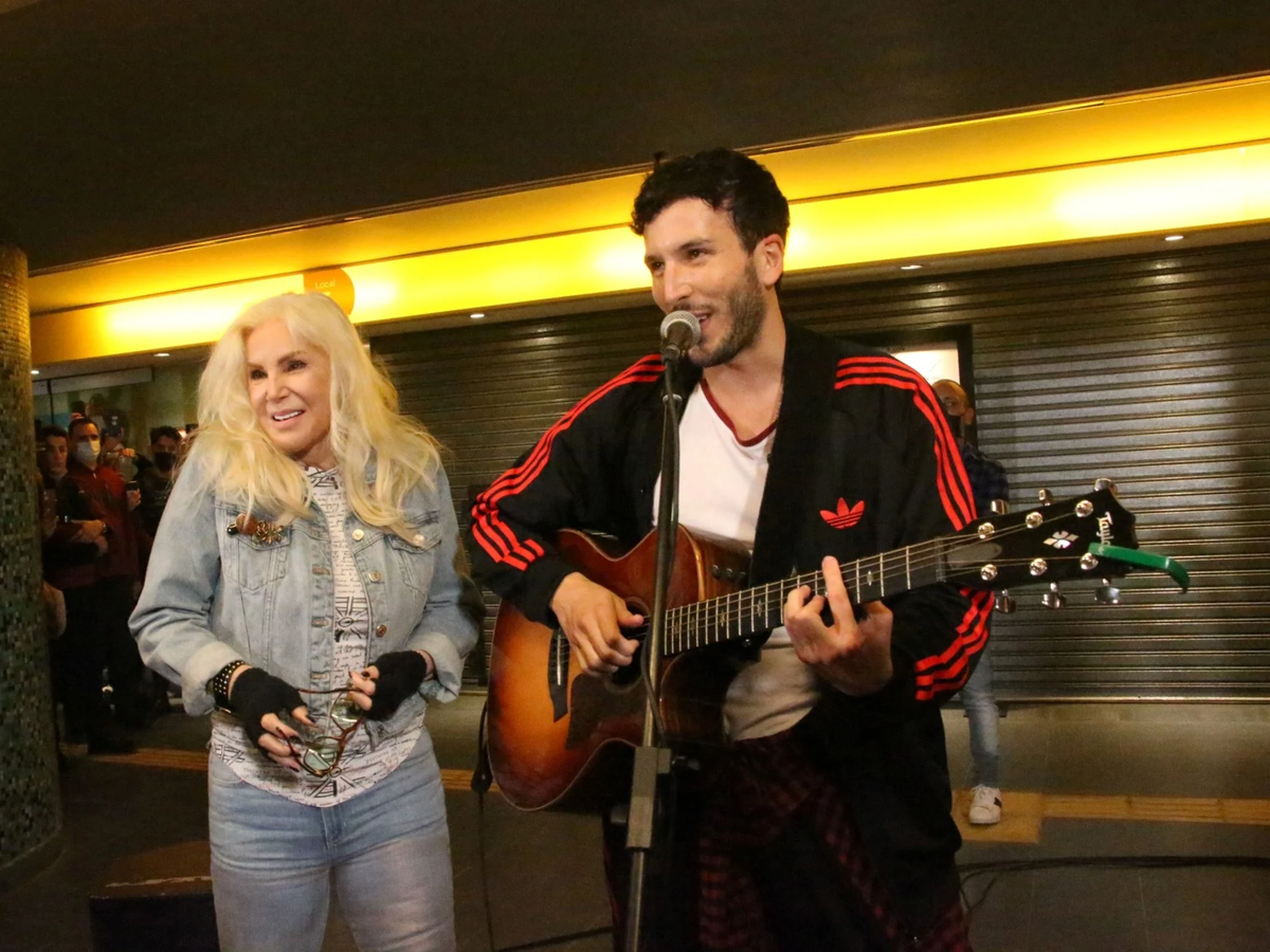 Susana Giménez y Sebastián Yatra