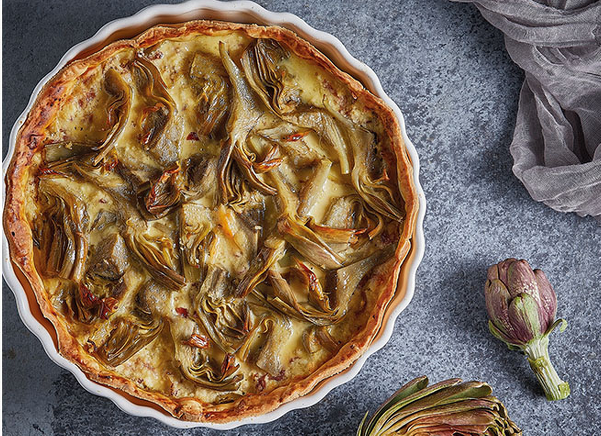 Cocineros Argentinos compartió una receta para hacer tarta de alcachofas. Cocineros Argentinos compartió una receta para hacer tarta de alcachofas.